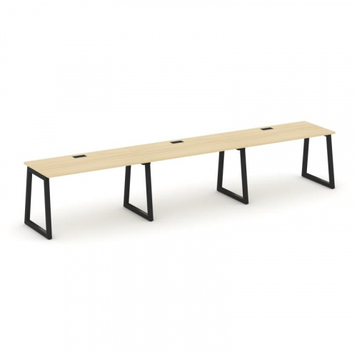 Style Project Рабочая станция 1 сторон. SN-5T1.ORS-051 Акация Лорка/Металл Антрацит/Заглушка Пластик фото 8