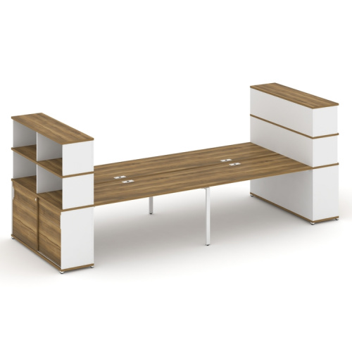 Бенч-система с опорными шкафами-купе Concept CN.DRS-288 фото 8 Бенч-система с опорными шкафами-купе Concept CN.DRS-288 фото 8