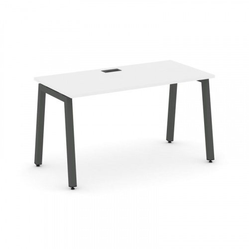Style Project Стол письменный SN-5A.SP-005 Антрацит/Металл Белый 1780*600*750 фото 15
