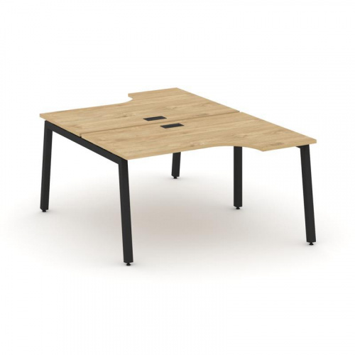 Style Project Рабочая станция эргоном. SN-5A.DRPA-012 Дуб Наварра/Металл Антрацит 1580*1432/1992*750 Style Project Рабочая станция эргоном. SN-5A.DRPA-012 Дуб Наварра/Металл Антрацит 1580*1432/1992*750