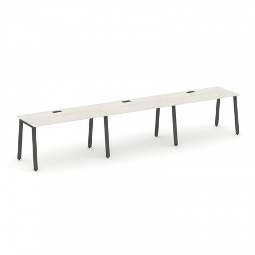 Style Project Рабочая станция 1 сторон. SN-6A.ORS-042 Антрацит/Металл Антрацит 3540*700*750 фото 26