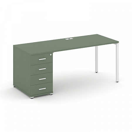 Стол офисный с опорной тумбой Concept CN.SP-402