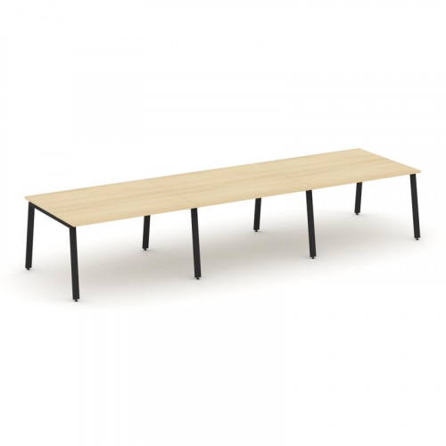 Style Project Стол переговорный SN-6A.SPRG-052.3 Акация Лорка/Металл Антрацит 3540*1180*750 Style Project Стол переговорный SN-6A.SPRG-052.3 Акация Лорка/Металл Антрацит 3540*1180*750