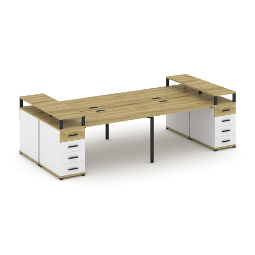 Бенч-система на 4 места с 2 опорными тумбами Concept CN.DRS-442 фото 6 Бенч-система на 4 места с 2 опорными тумбами Concept CN.DRS-442 фото 6