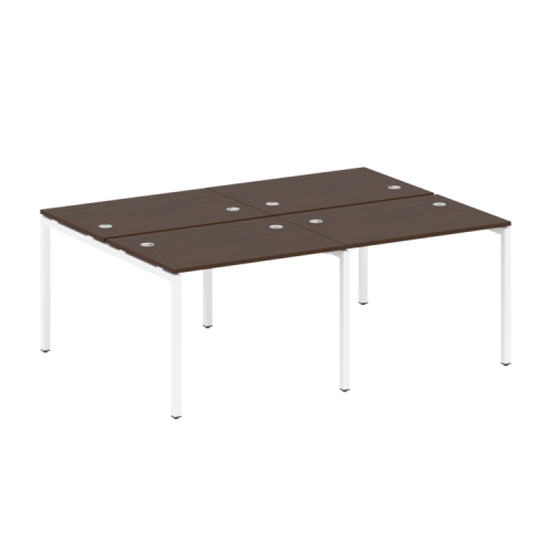 Бенч-система на 4 места на П-обр. м/к Metal System Quattro 40БП.СМ-4.1  фото 5