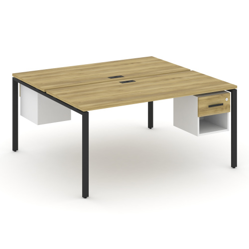 Бенч-система на 2 места с подвесными тумбами Concept CN.DRS-120 фото 6 Бенч-система на 2 места с подвесными тумбами Concept CN.DRS-120 фото 6