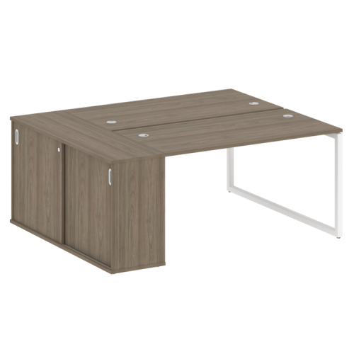 Бенч-система с шкафом-купе на О-обр. м/к Metal System Quattro 40БО.РС-СШК-1.3 Бенч-система с шкафом-купе на О-обр. м/к Metal System Quattro 40БО.РС-СШК-1.3