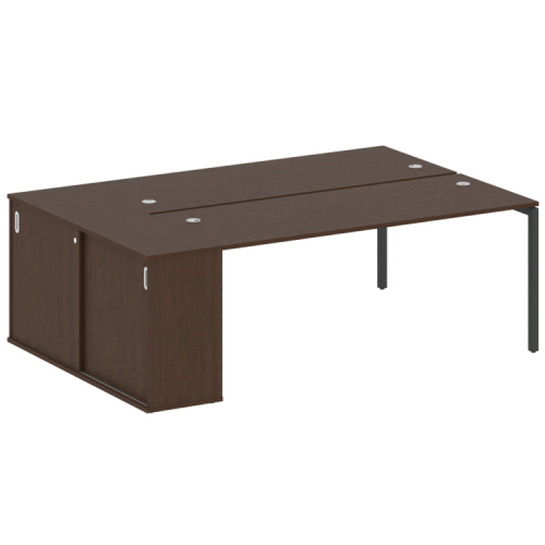 Бенч-система с шкафом-купе на П-обр. м/к Metal System Quattro 40БП.РС-СШК-1.5 фото 9 Бенч-система с шкафом-купе на П-обр. м/к Metal System Quattro 40БП.РС-СШК-1.5 фото 9