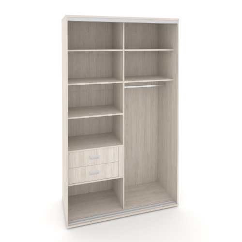 Корпус 2-х секционного шкафа высокого L=1700мм Maris SH.K2-7.1 K6 фото 4