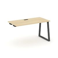 Style Project Стол-приставка к опор. элем. SN-6T1.OPRS-023 Акация Лорка/Металл Антрацит/Заглушка Пла