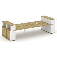 Бенч-система с опорными шкафами-купе Concept CN.DRS-284