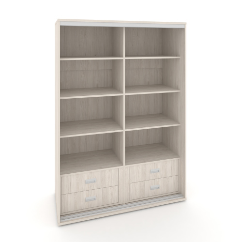 Корпус 2-х секционного шкафа низкого L=1200мм Maris SH.K2-2.2 K6 фото 5