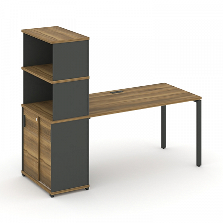 Стол офисный с опорным шкафом-купе Concept CN.SP-244