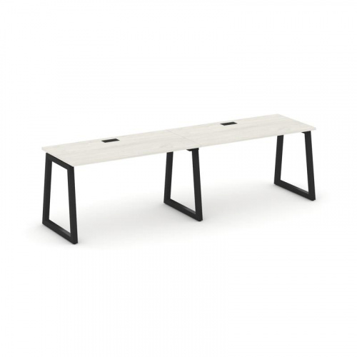 Style Project Рабочая станция 1 сторон. SN-5T1.ORS-003 Акация Лорка/Металл Антрацит/Заглушка Пластик фото 9