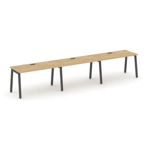 Style Project Рабочая станция 1 сторон. SN-5A.ORS-043 Антрацит/Металл Антрацит 4140*700*750 фото 26