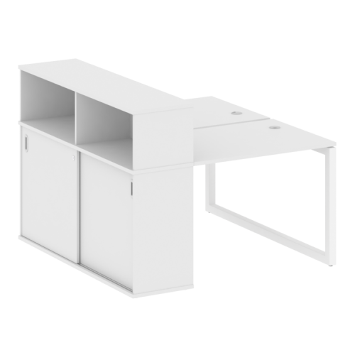 Бенч-система с шкафом-купе на О-обр. м/к Metal System Quattro 50БО.РС-СШК-2.1 фото 5