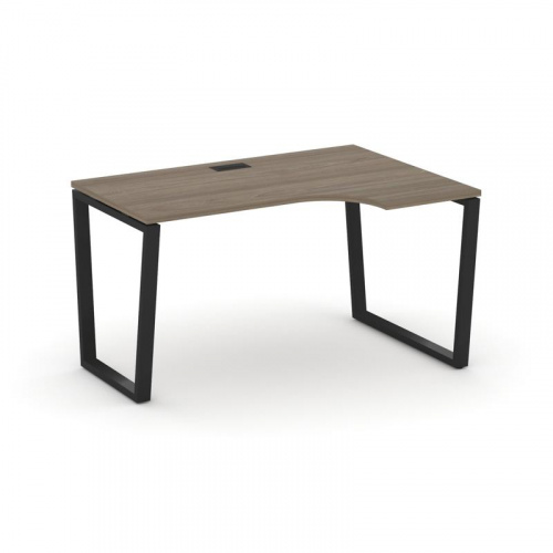 Style Project Стол рабочий эргоном. SN-6T2.SPA-012(R) Акация Лорка/Металл Антрацит/Заглушка Пластик фото 8 Style Project Стол рабочий эргоном. SN-6T2.SPA-012(R) Акация Лорка/Металл Антрацит/Заглушка Пластик фото 8