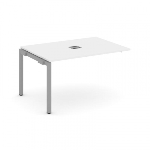 Style Project Проходной наб. элем. перег. стола SN-5P.NSPRG-002 Вяз Благородный/Металл Белый 1180*98 фото 10