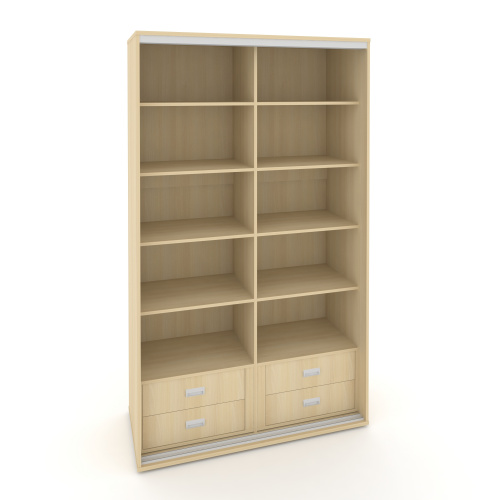 Корпус 2-х секционного шкафа высокого L=1100мм Maris SH.K2-1.1 K4