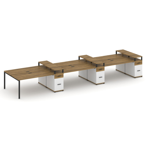 Бенч-система на 6 мест с 3 опорными тумбами Concept CN.DRS-480 фото 7 Бенч-система на 6 мест с 3 опорными тумбами Concept CN.DRS-480 фото 7