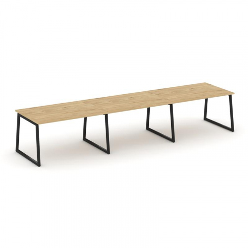 Style Project Стол переговорный SN-4T1.SPRG-024.3 Акация Лорка/Металл Антрацит 4740*980*750 Style Project Стол переговорный SN-4T1.SPRG-024.3 Акация Лорка/Металл Антрацит 4740*980*750