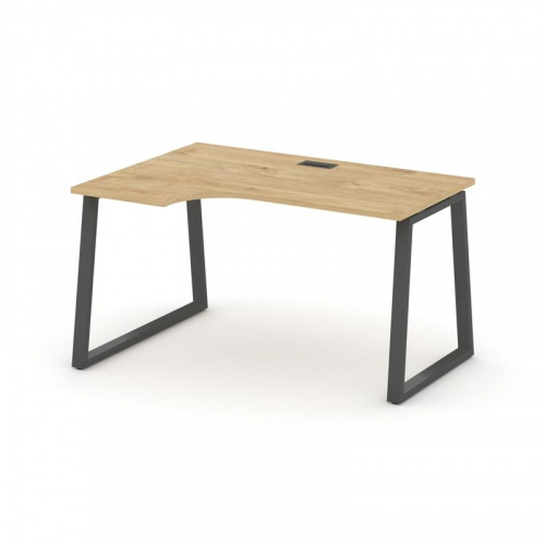 Style Project Стол рабочий эргоном. SN-6T1.SPA-011(L) Акация Лорка/Металл Антрацит/Заглушка Пластик фото 22 Style Project Стол рабочий эргоном. SN-6T1.SPA-011(L) Акация Лорка/Металл Антрацит/Заглушка Пластик фото 22