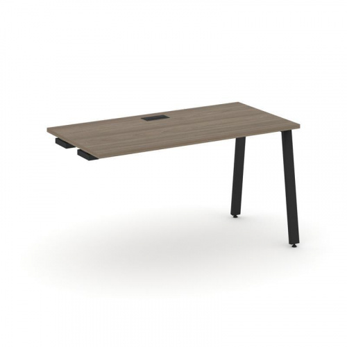 Style Project Стол-приставка к опор. элем. SN-6A.OPRS-022 Дуб Табак/Металл Белый 1180*800*750 фото 10