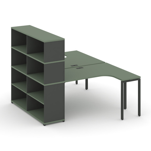 Бенч-система с опорным стеллажом с надставкой Concept CN.DSA-208