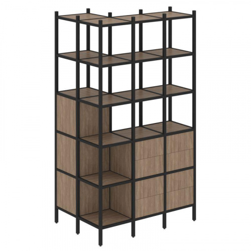 Стеллаж офисный угловой Loft VR.L-54 фото 10 Стеллаж офисный угловой Loft VR.L-54 фото 10