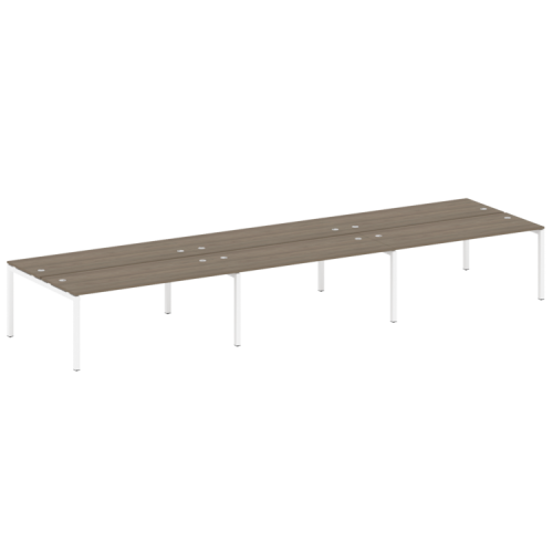 Бенч-система на 6 рабочих мест на П-обр. м/к Metal System Quattro 50БП.СМ-6.5 фото 2