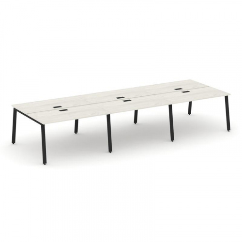 Style Project Рабочая станция 2-х сторон. SN-6A.DRS-071 Антрацит/Металл Белый 2940*1432*750 фото 8 Style Project Рабочая станция 2-х сторон. SN-6A.DRS-071 Антрацит/Металл Белый 2940*1432*750 фото 8