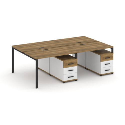 Бенч-система на 4 места с 2 опорными тумбами Concept CN.DRS-318 фото 7 Бенч-система на 4 места с 2 опорными тумбами Concept CN.DRS-318 фото 7