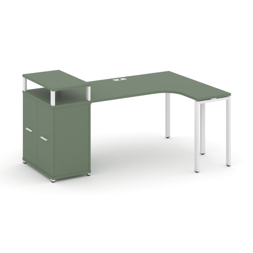 Стол эргономичный с опорным распашным шкафом Concept CN.SA-211(R)