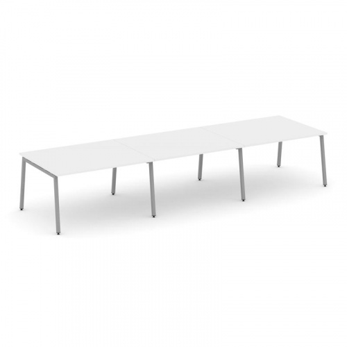 Style Project Стол переговорный SN-4A.SPRG-054.3 Вяз Благородный/Металл Белый 4740*1180*750 фото 11 Style Project Стол переговорный SN-4A.SPRG-054.3 Вяз Благородный/Металл Белый 4740*1180*750 фото 11