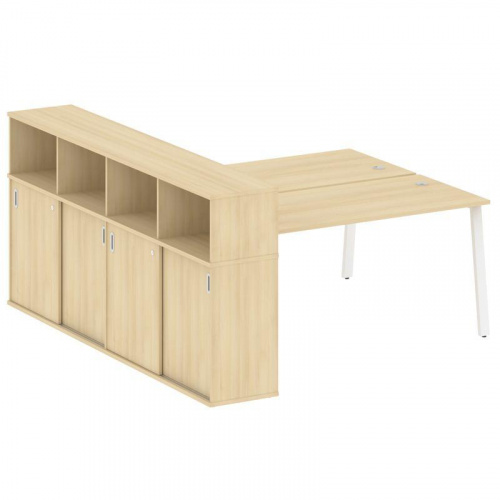 Бенч-система с шкафом-купе на А-обр. м/к Metal System БА.РС-СШК-4.4 фото 8 Бенч-система с шкафом-купе на А-обр. м/к Metal System БА.РС-СШК-4.4 фото 8