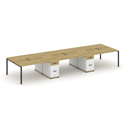 Бенч-система на 6 мест с 2 опорными тумбами Concept CN.DRS-455 фото 6 Бенч-система на 6 мест с 2 опорными тумбами Concept CN.DRS-455 фото 6