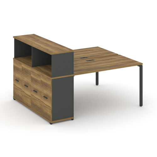 Бенч-система с опорным распашным шкафом Concept CN.DRS-226 Бенч-система с опорным распашным шкафом Concept CN.DRS-226