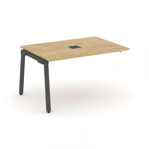 Style Project Проходной наб. элем. перег. стола SN-5A.NSPRG-003 Акация Лорка/Металл Белый 1380*980*7 фото 10