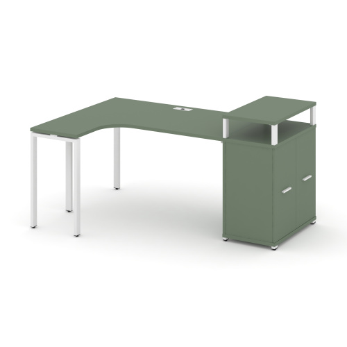 Стол эргономичный с опорным распашным шкафом Concept CN.SA-212(L) Стол эргономичный с опорным распашным шкафом Concept CN.SA-212(L)