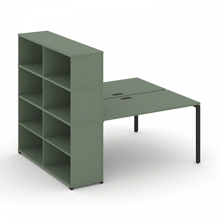 Бенч-система с опорным стеллажом с надставкой Concept CN.DRS-214