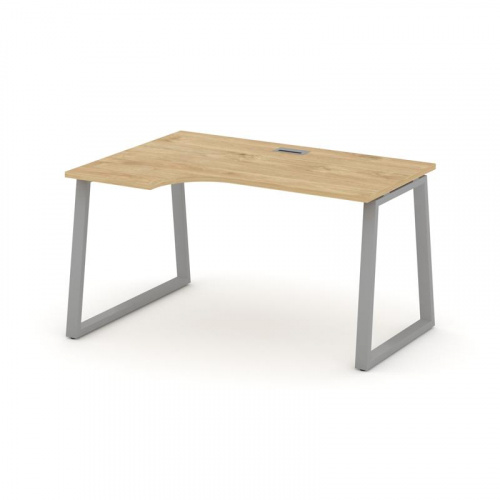 Style Project Стол рабочий эргоном. SN-6T1.SPA-011(L) Акация Лорка/Металл Антрацит/Заглушка Пластик фото 2 Style Project Стол рабочий эргоном. SN-6T1.SPA-011(L) Акация Лорка/Металл Антрацит/Заглушка Пластик фото 2