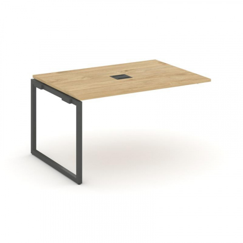 Style Project Проходной наб. элем. перег. стола SN-4O.NSPRG-002 Вяз Благородный/Металл Антрацит 1180 фото 3