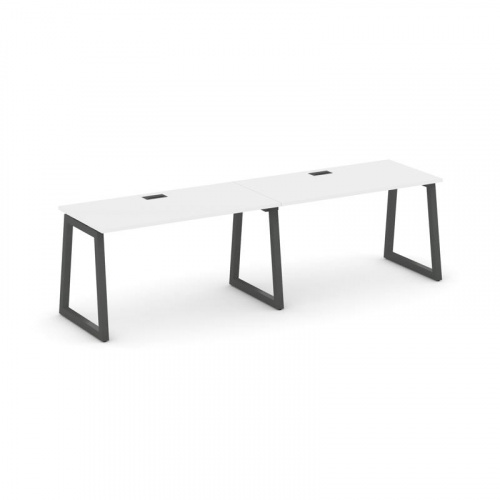 Style Project Рабочая станция 1 сторон. SN-5T1.ORS-003 Акация Лорка/Металл Антрацит/Заглушка Пластик фото 26