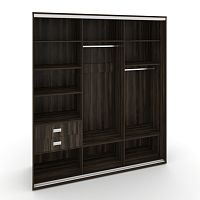 Корпус 3-х секционного шкафа высокого L=2519мм Maris SH.K3-7.1 K5