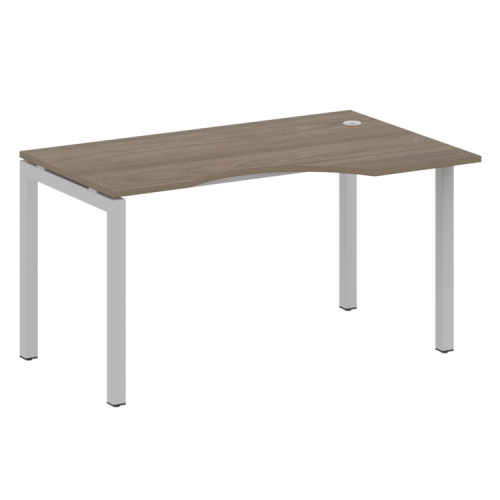 Стол криволинейный правый на П-обр. м/к Metal System Quattro 50БП.СА-2 (R) фото 2 Стол криволинейный правый на П-обр. м/к Metal System Quattro 50БП.СА-2 (R) фото 2