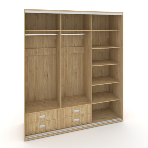 Корпус 3-х секционного шкафа высокого L=1619мм Maris SH.K3-1.1 K3 фото 3