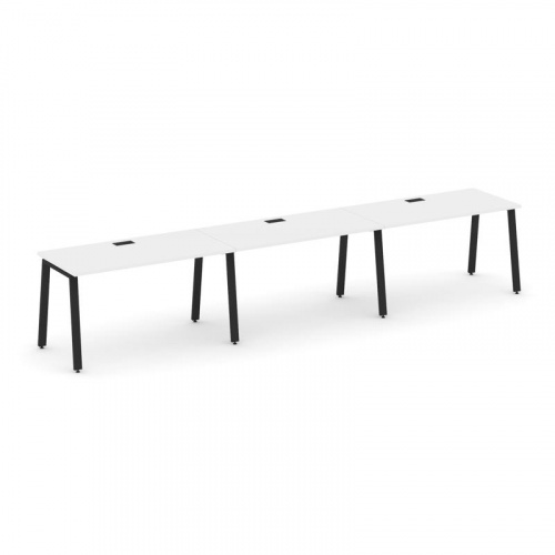 Style Project Рабочая станция 1 сторон. SN-6A.ORS-042 Антрацит/Металл Антрацит 3540*700*750 фото 5