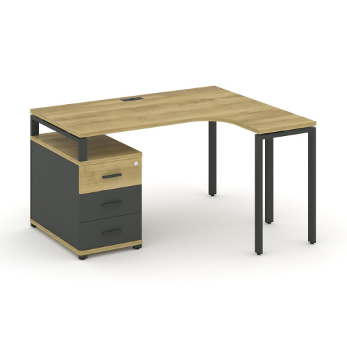 Стол эргономичный с опорной тумбой Concept CN.SA-301(R) Стол эргономичный с опорной тумбой Concept CN.SA-301(R)