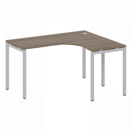 Стол криволинейный правый на П-обр. м/к Metal System Quattro 40БП.СА-3 (R)