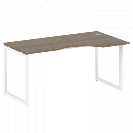 Стол криволинейный правый на О-обр. м/к Metal System Quattro 40БО.СА-1 (R)